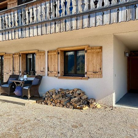L'Ours Blanc Lodge Le Biot Exteriér fotografie